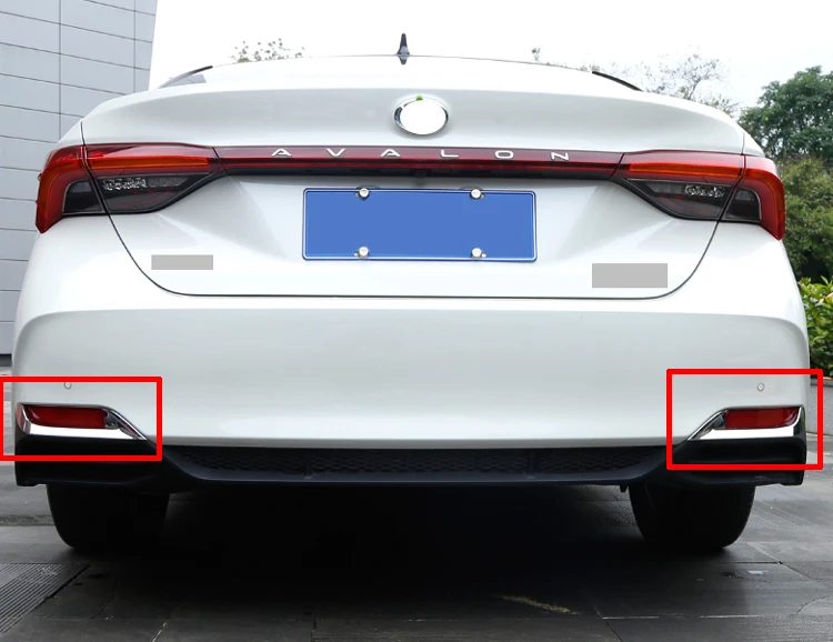 Для Toyota Avalon XX50 ABS хром задний отражатель противотуманная фара крышка отделка рамка стильное украшение