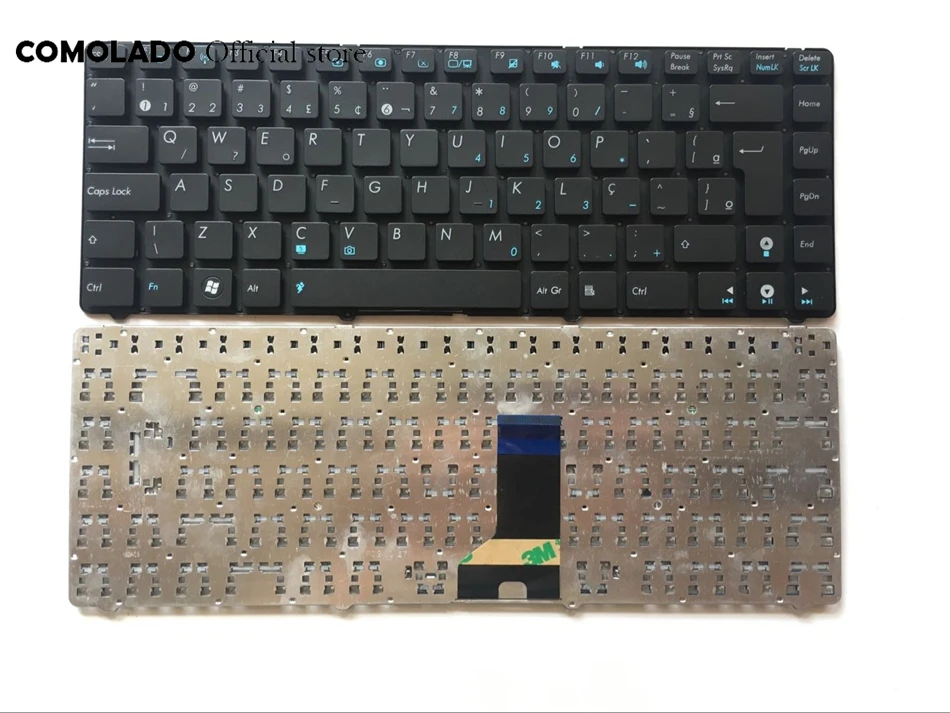 BR Brazil keyboard for ASUS U36 U36J U36JC U36S U36SG U36R black without frame BR Layout