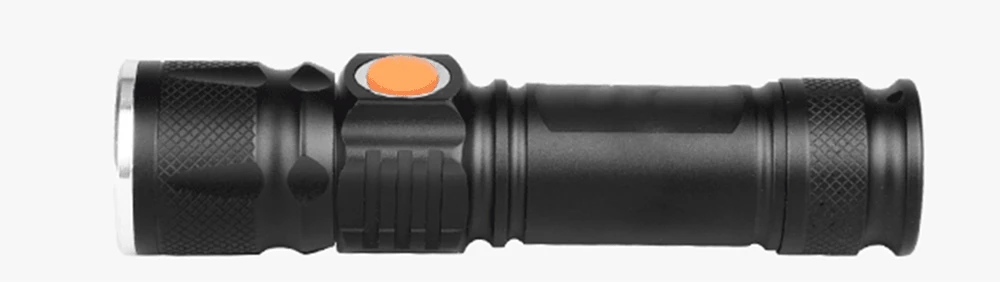 Светодиодный светильник-вспышка с зарядкой от USB, блики, встроенный фонарь на литиевой батарее 18650, водонепроницаемый портативный светильник с зумом для наружного освещения, светильник ing