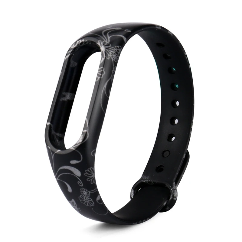 Ouhaobin 1pc Replacement Silica Gel Wristband Band Strap fitness braceletFor Xiaomi Mi Band 2 Bracelet drop ship Feb 24 c3      05