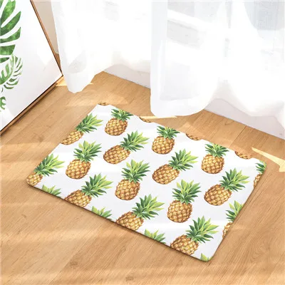 Cross-border law Laiwu 3d printing carpet pineapple bedroom home living room carpet cartoon printing mats mats custom - Цвет: 12