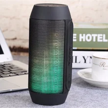 2018 Mini Smart Bluetooth Speaker Led Light Flashing Portable Wireless Speaker Hifi Bass Stereo Soundcore Boxes bar Boombox TV