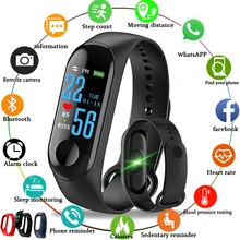 2018 New Waterproof Sport Smart Bracelet Sleep Monitoring  Smart band Fitness Tracker Pedometer Support USB Charging Smart Watch