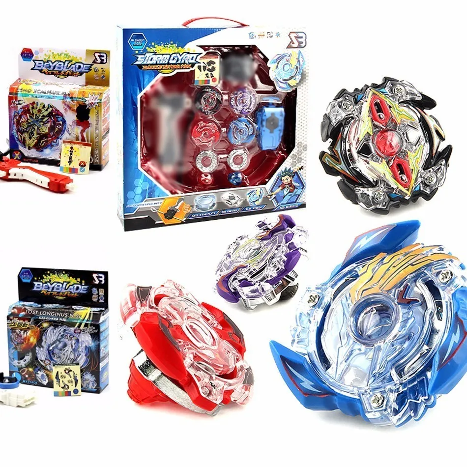 Красочная коробка Beyblade Burst для продажи металлический Fusion 4D BB807D B66 B48 B34 B35 B59 B41 пусковая установка волчок Набор детских игровых игрушек