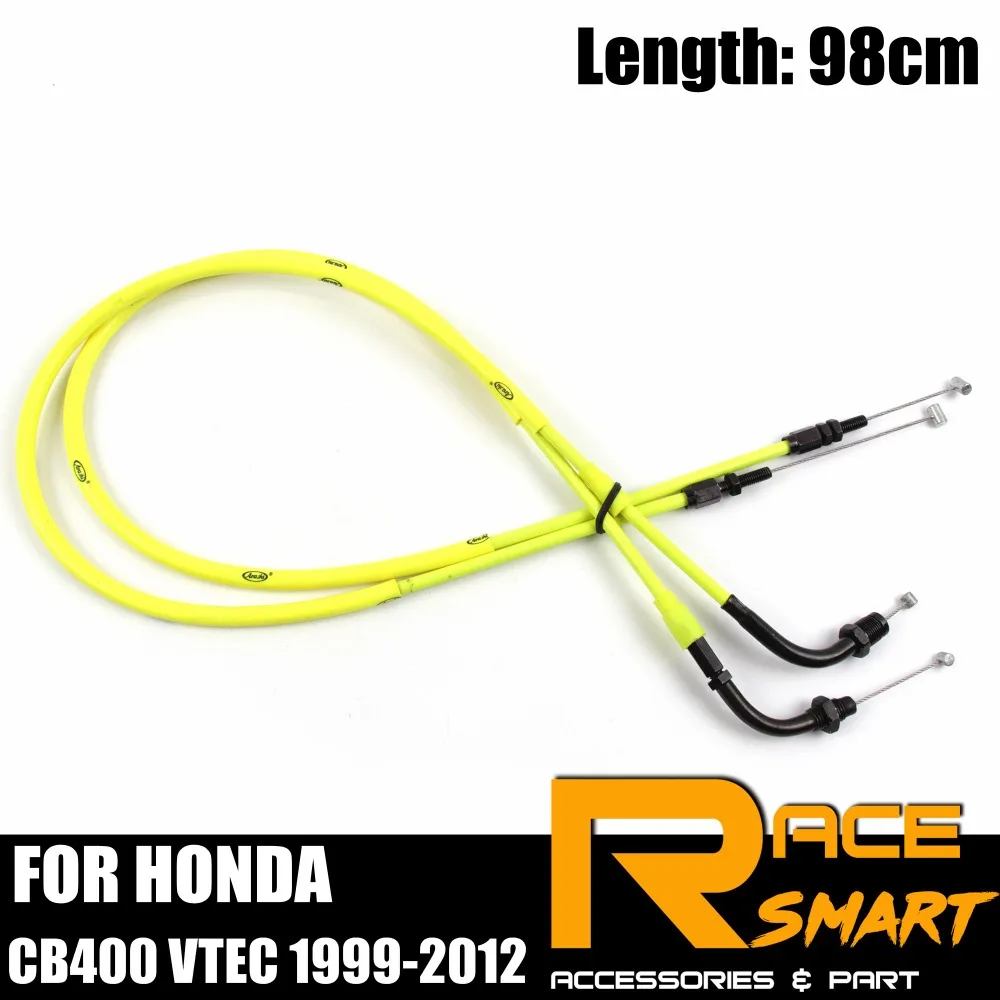 

Throttle Cables For HONDA CB400 VTEC 1999 00 01 02 03 04 05 06 07 08 09 10 1112 Motorcycle Accelerator Lines CB-400 VTEC CB 400