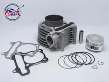 180cc 61mm GY6 Cylinder kit Big Bore High Performance 125cc 150cc Scooter ATV Go Karts Moped