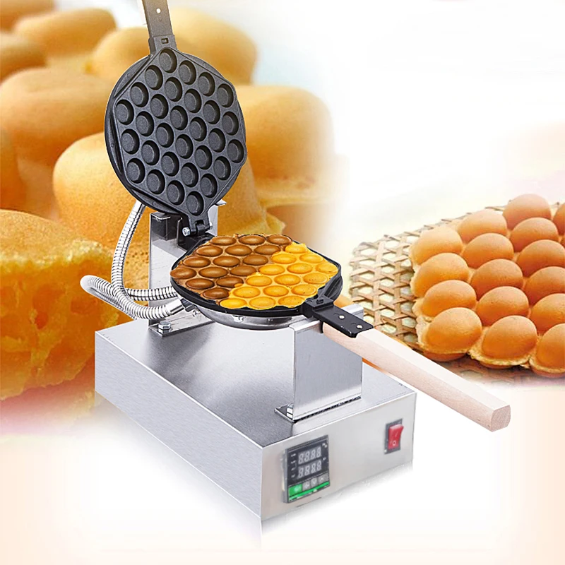 Commercial Egg Waffle Maker Egg Puff Maker Hk Style