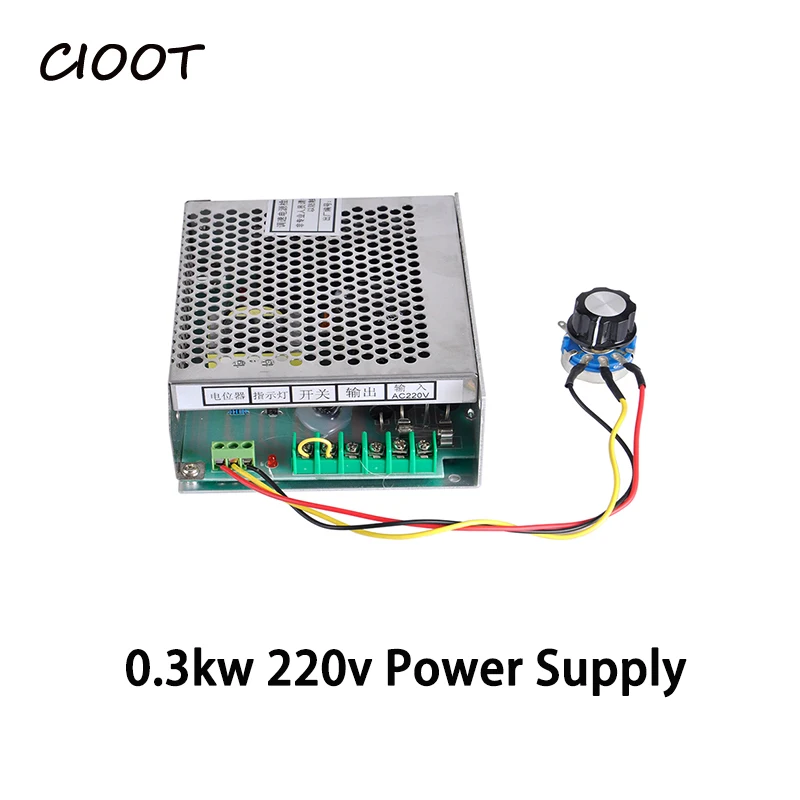 

0.3KW Spindle Power Supply Power Governor CNC Adjustable Supply With Speed Control For 300W Machine Tool Spindle
