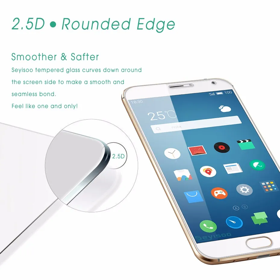 Seyisoo Brand Tempered Glass For Meizu MX5 (7)