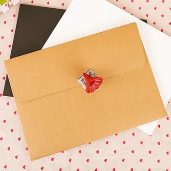 

20pcs/lot extra large A4 envelope black white 330g paper bag business dedicated large ultra thick file big envelopes 32*23cm