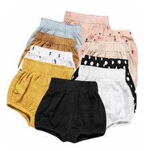 Oklady/ INS/Лидер продаж, детские шорты хлопковые треугольные Трусы-шорты одежда для малышей штаны для девочек Мягкие штаны с хлебом, шорты