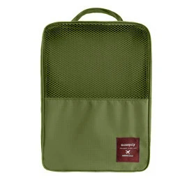 4 цвета, портативные дорожные сумки для мужчин и женщин, Водонепроницаемый Многофункциональный прочный органайзер из нейлона, сумка для сортировки обуви, сумка для хранения - Цвет: Green Shoes bag