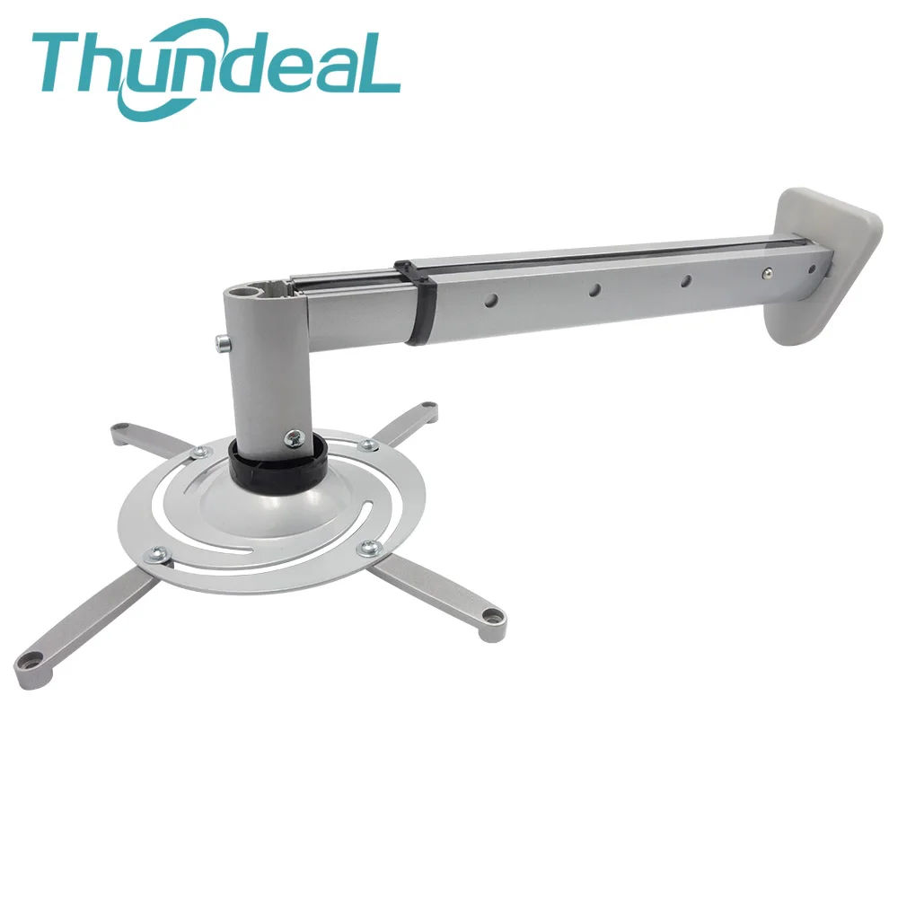 

Max 632mm High Intensity Aluminum Alloy Projector Bracket Adjustable Wall Ceiling Mount Projection Hanger Holder Stand Max 10kg