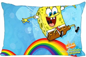 

Best Custom Pillow Case Spongebob Rectangle Pillowcases zipper 35x45cm (One Side Print) @180117-18