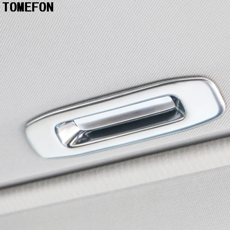 For Toyota RAV4 2016 ABS Chrome Sunroof Skylight Roof Frame Lamp Handle