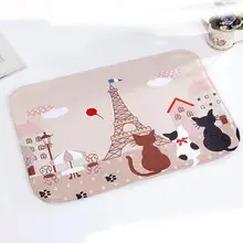 Коврики Напольный Крытый противоскользящие Нескользящие абсорбент Для ванной Коврики Ванная комната Душ коврики