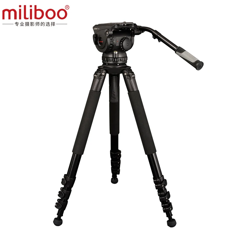 US $2.769.00 Miliboo M25L Aluminum Broadcast Movie Tripod Heavy Duty For Professional CamcorderCamera With 75mm Bowl Size Load 25 Kg