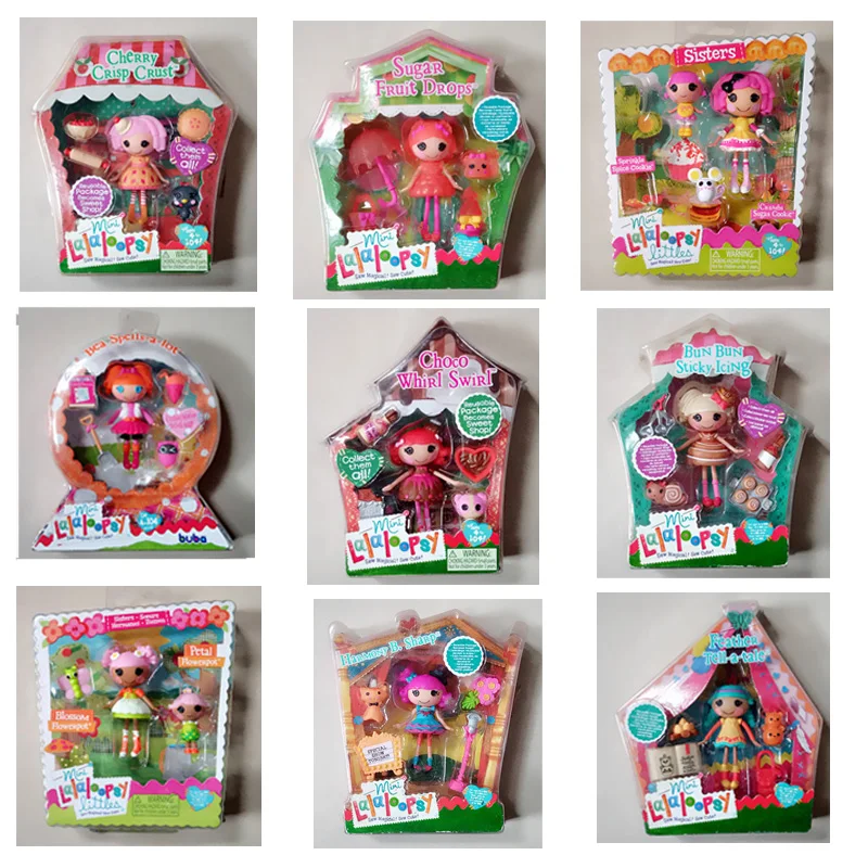 Aliexpress.com : Buy 2 boxes/lot 8cm Mini Lalaloopsy Doll with small