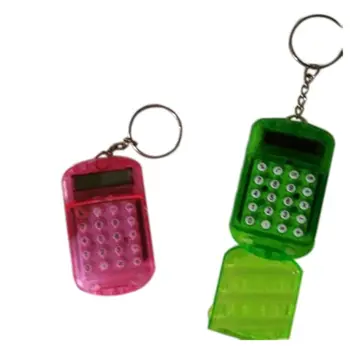 

Battery Powered 8 Digits LCD Mini Calculator with Key buckle