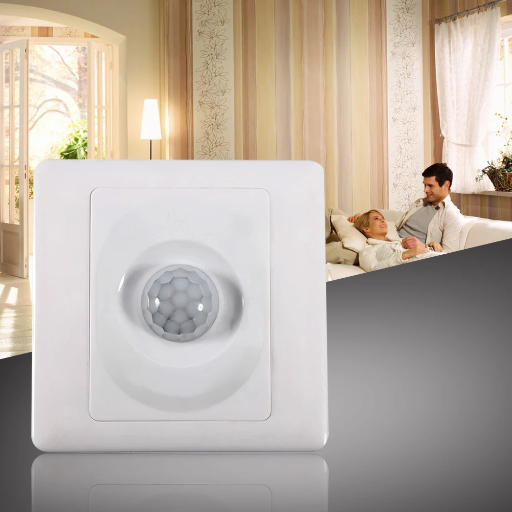 Energy saving Infrared IR Body Motion Sensor Wall Light Indoor Outdoor