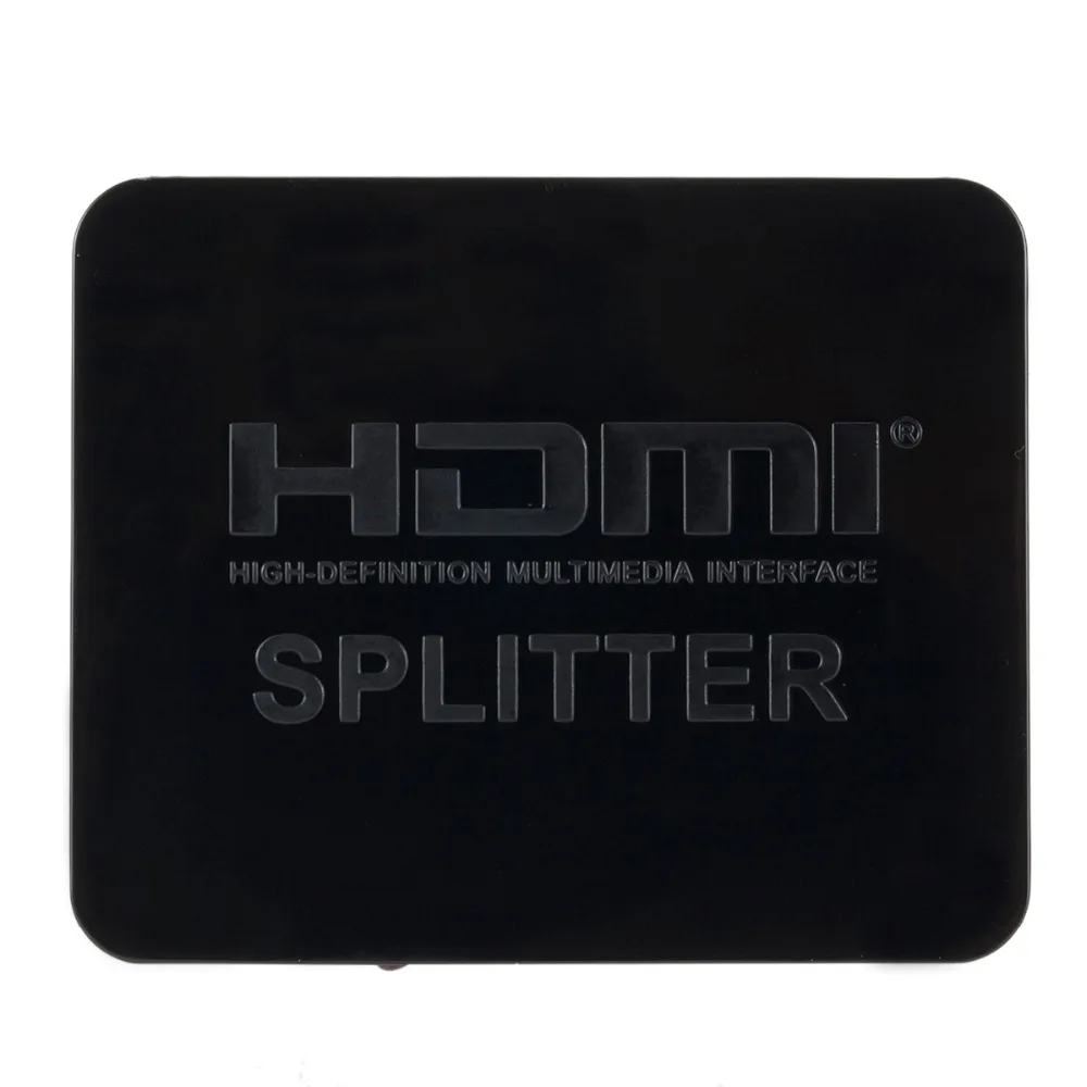 HDMI 1 in 2 out 1080p 4K 1x2 HDCP Stripper 3D Splitter Power Signal Amplifier