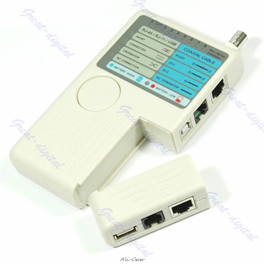 

Diagnostic-tool New Remote RJ11 RJ45 USB BNC LAN Network Phone Cable Tester