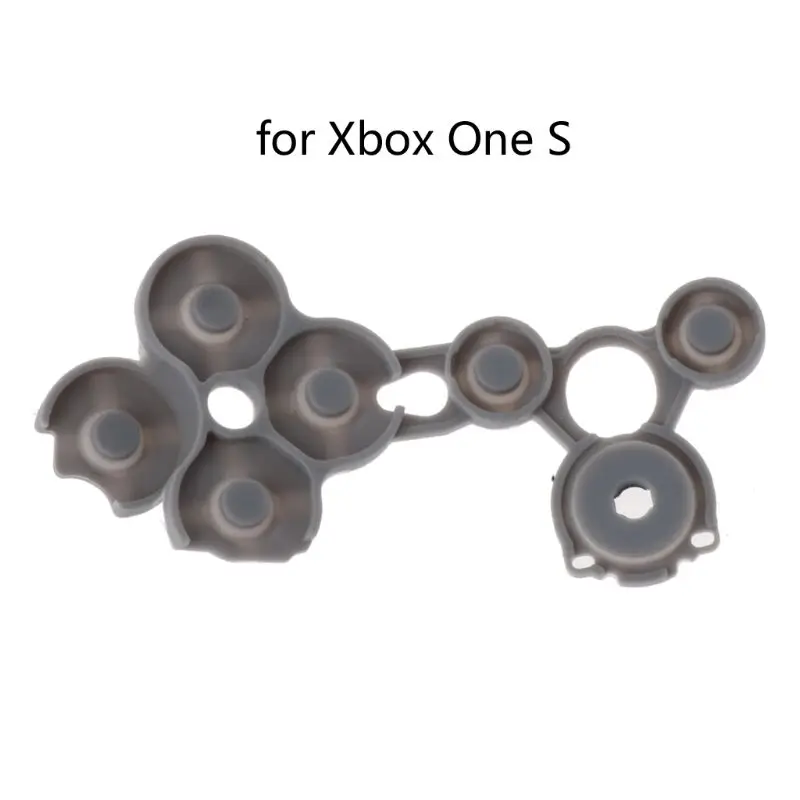 Силиконовый резиновый проводящий кнопку для Xbox One Slim S Controller D Pad|Запасные части| |