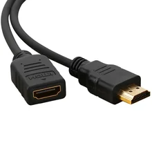 Câble d'extension HDMI mâle à femelle 1 m 2 m 3 m HDMI 4 K 3D 2.0 v HDMI adaptateur de câble étendu pour HD TV ordinateur portable lcd PS3 projecteur(China)