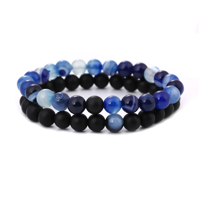 Long distance bracelets beads