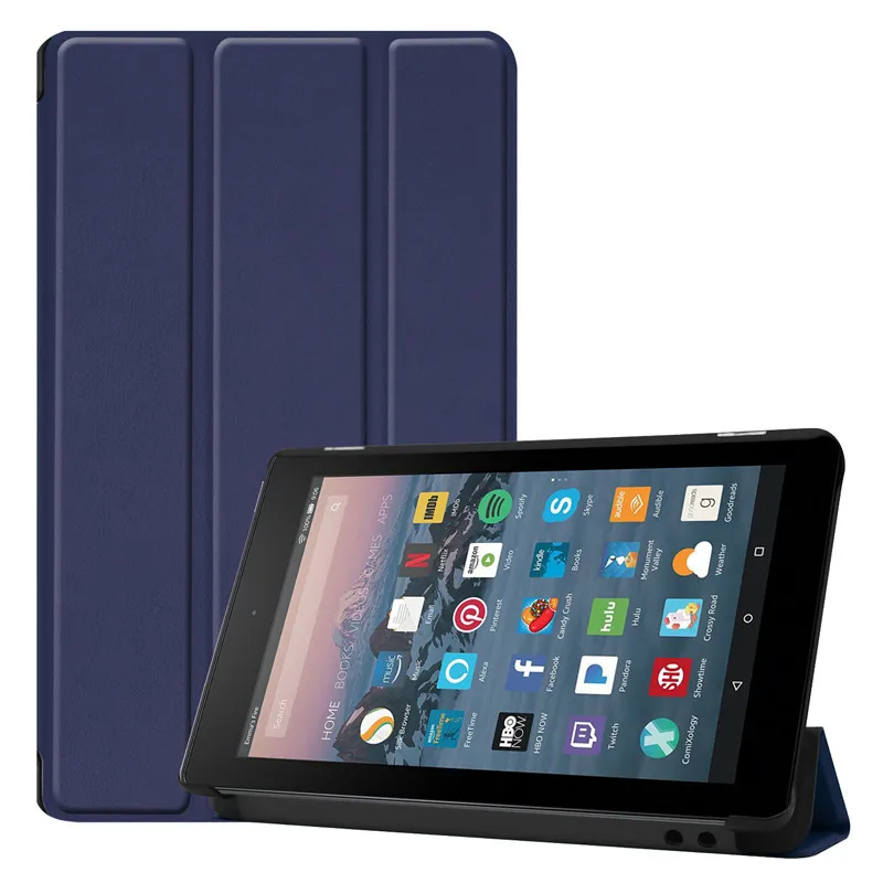 Для Amazon Kindle Fire HD 7 /Новинка HD7 7,0 дюймов чехол для планшета Custer Fold Folio Stand откидной держатель кожаный чехол