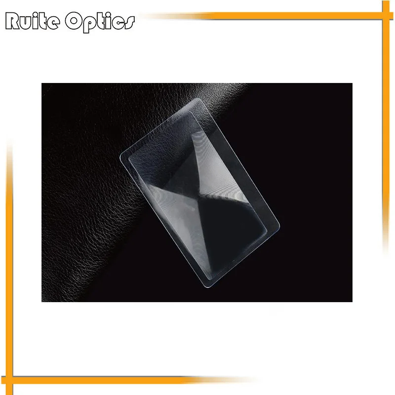 

10PCS High Quality Portable Credit Card Size Fresnel Lens 3x Magnifier Mini Plastic Magnifying Glass Loupe Reading Tool