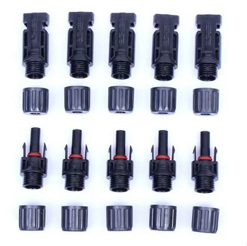 

200 Pairs solar PV Connector male and female, Solar Panel Connector 30A 1000V for PV cable connect