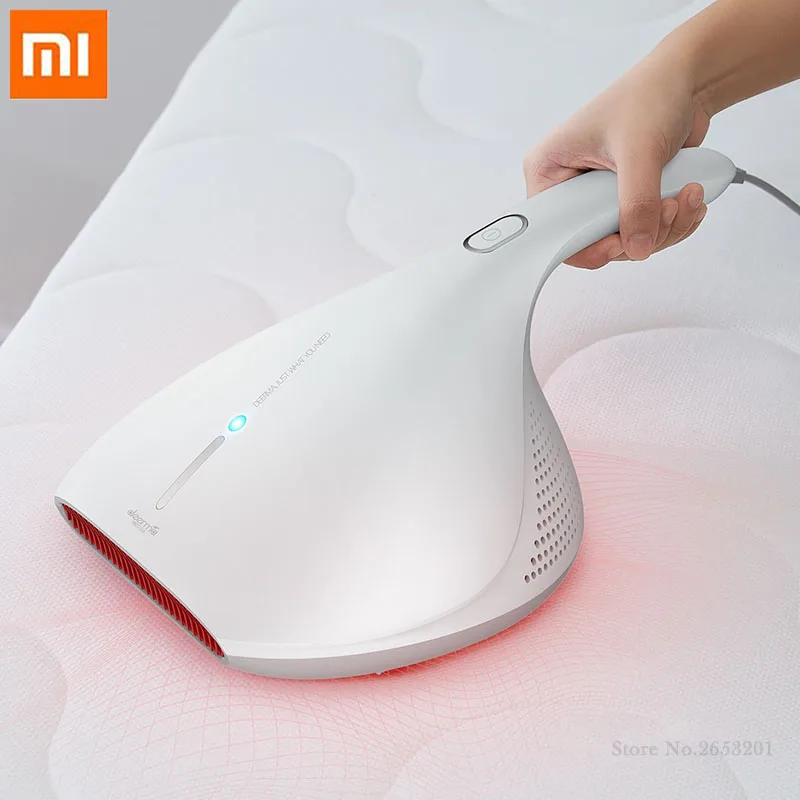 

Xiaomi Mijia Deerma CM810 Handheld Vacuum Cleaner Dust Mite Controller UV Light Dust Mite 13000Pa Strong Suction 220V Smart Home
