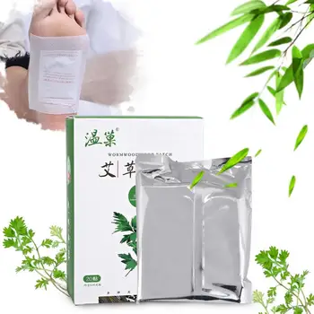 

20PCs/Box Detox Wormwood Foot Patches Improve Sleep Pads Body Slim Acnes Remove Toxin Adhesive Sleeping Health Care Foot Patches