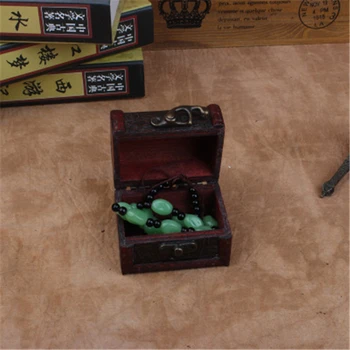 

5pcs/lot Hot Selling European small box jewelry box retro style Wooden Multifunctional storage box