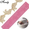 Aomily Large Leaf Lace Rectangle Mat Pad Silicone Mold 3D Fondant Cake Baking  Decorating Mould Cake Decoration Tools DIY Gifts ► Photo 1/6