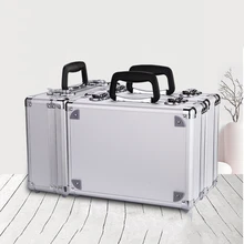 Портативный чехол для инструментов из алюминиевого сплава, коробка для хранения в доме, чехол для чемодана для путешествий с губкой