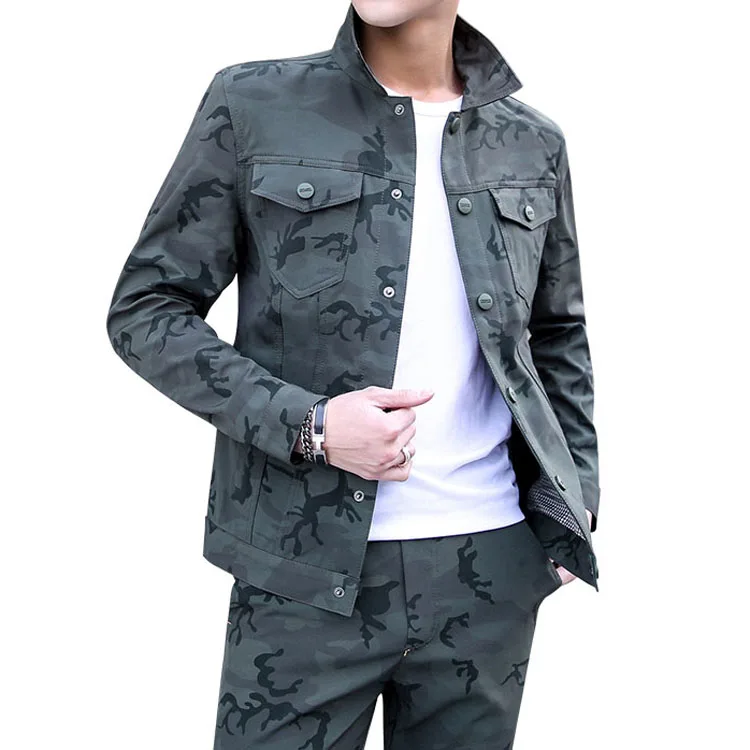 Демисезонный Для мужчин S Повседневное камуфляжная куртка Для мужчин военной одежды Пальто для будущих мам Chaqueta Hombre ht079