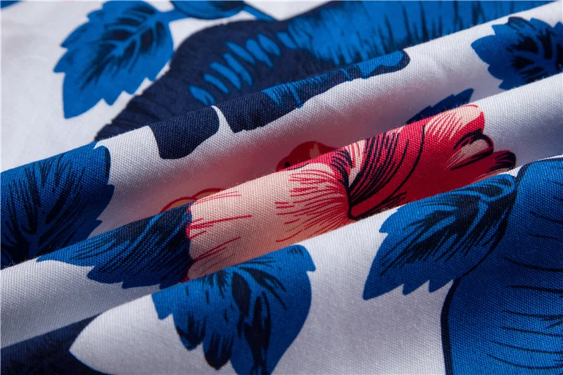 Kostlish 2017 New Summer Dress Women Floral Print Audrey Hepburn 50s 60s A-Line Vintage Dress Sleeveless Party Dresses Plus Size (43)