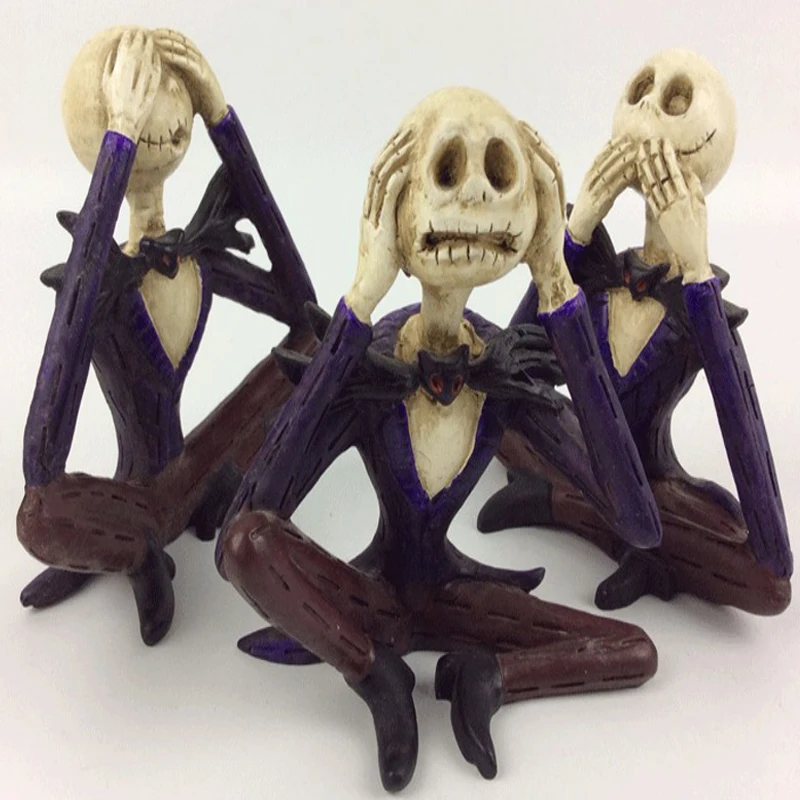 

statues affrica home office decor skull for decoration Human Resin Skull skeleton abstract sculptures Art Carving Statue Gift