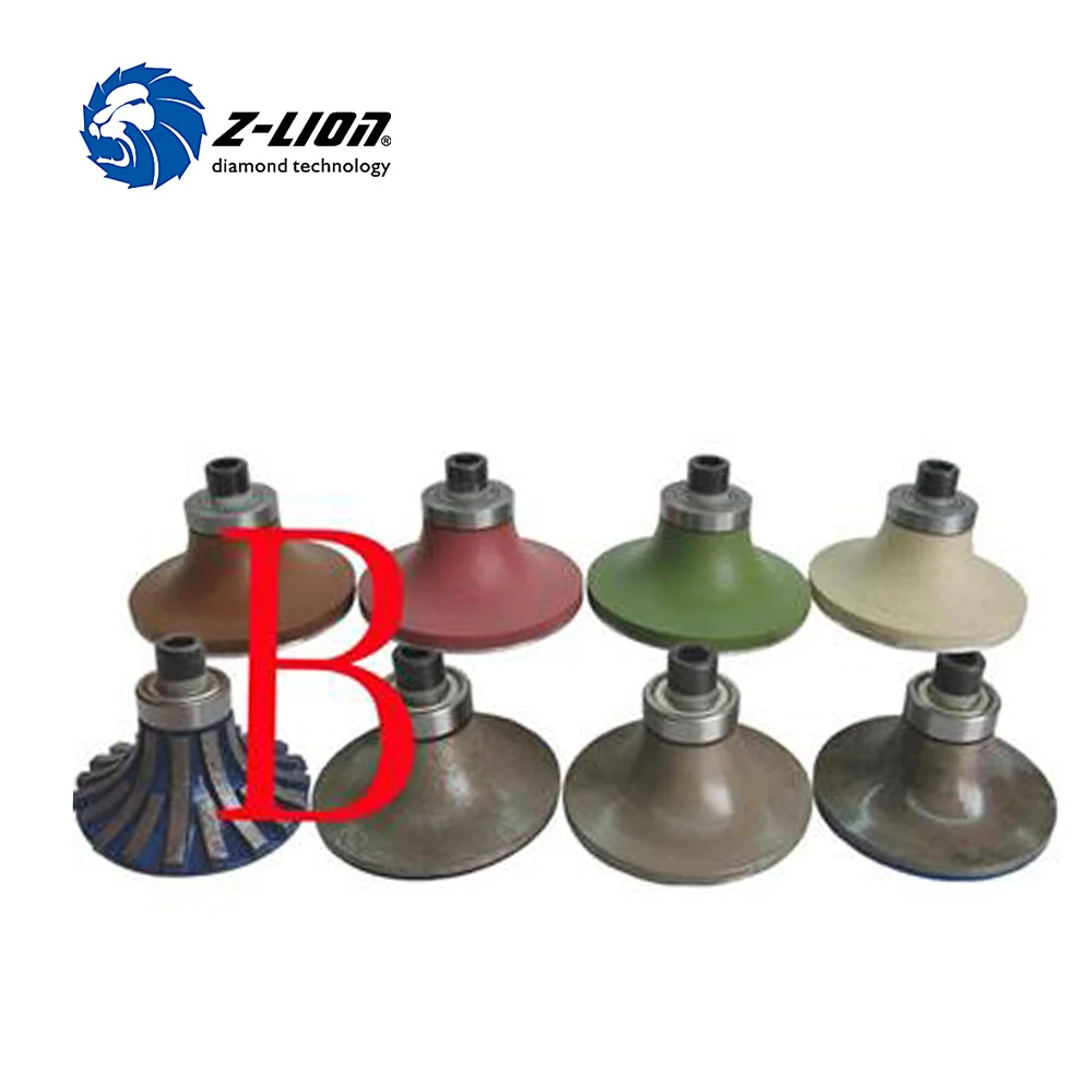 Z LION B30 8 Pcs/set Diamond Profiling Wheel Router Bits for Edge