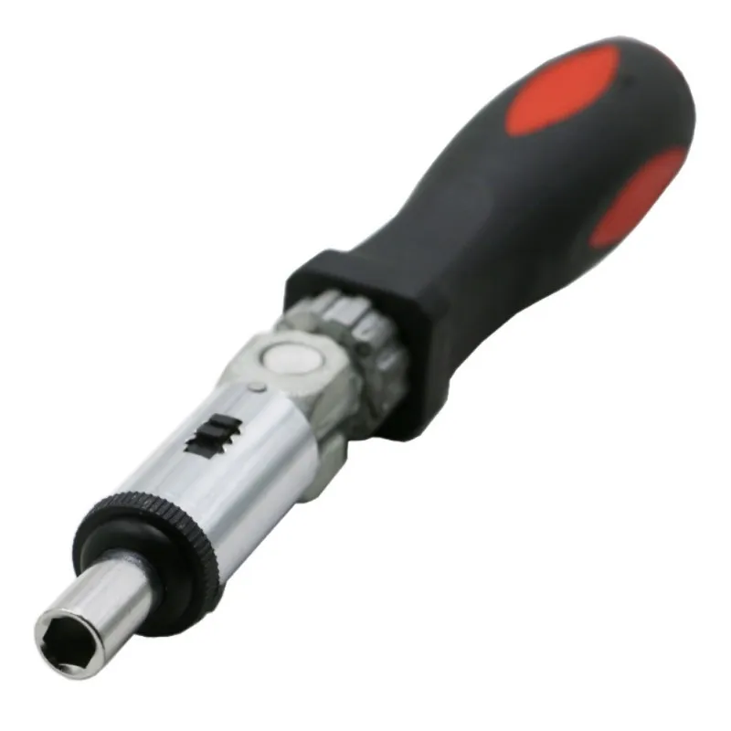 Portable 1/4 Inch Hex Left/ Right 180 Degree Rotating Ratchet