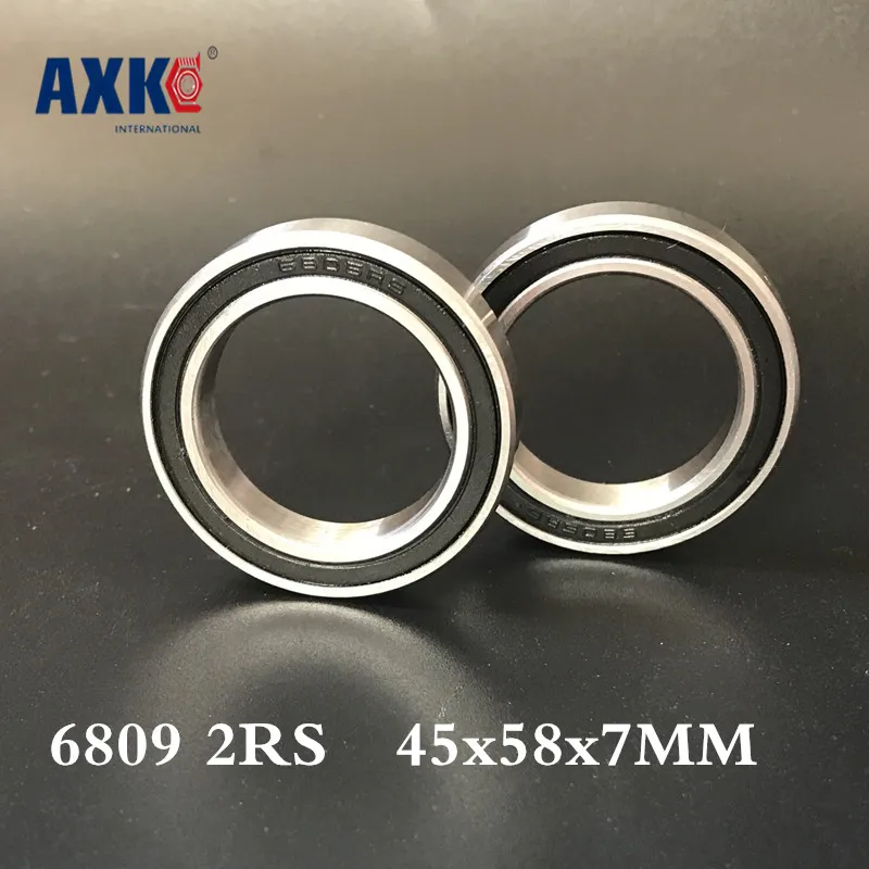 

2023 Sale Rushed Steel Ball Bearing 6809 2rs Abec-1 (10pcs) 45x58x7mm Metric Thin Section Bearings 61809rs 6809rs