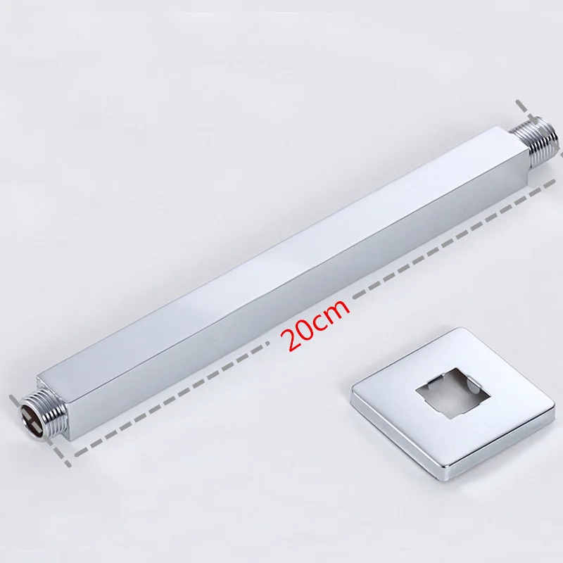 Free-Shipping-20cm-Classic-Chrome-Bathroom-Shower-Arm-Celling-Mounted-Shower-Head-Hanger