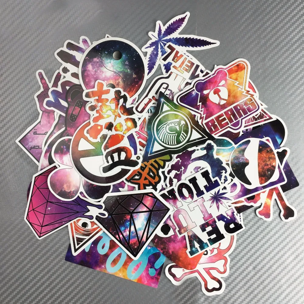 Наклейки для ноутбука и Galaxy Starry Sky 50 шт.|stickers for kids|stickers forstickers children |
