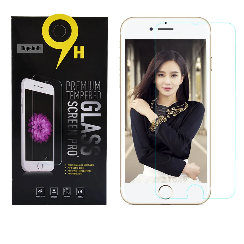 Закаленное стекло для защиты экрана от царапин iphone 12 11 8 plus 7 7plus 6 6s 100 шт. в