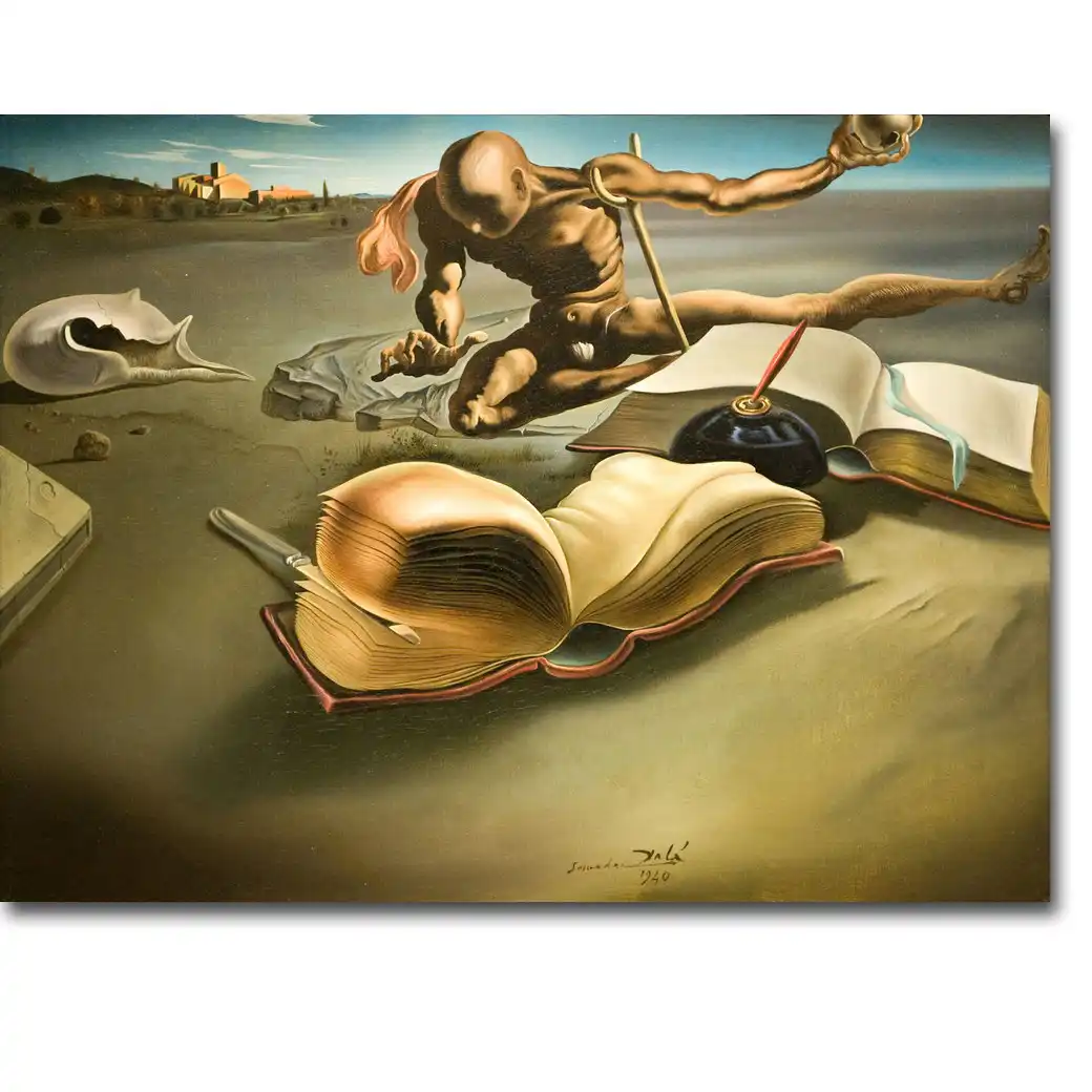 Leben Und Tod Salvador Dali Kunstwerk Art Silk Poster Drucken 13x18 24x32 Zoll Abstrakte Bild Fur Wohnzimmer Wand Dekor 006 Picture For Living Room Poster Printabstract Picture Aliexpress