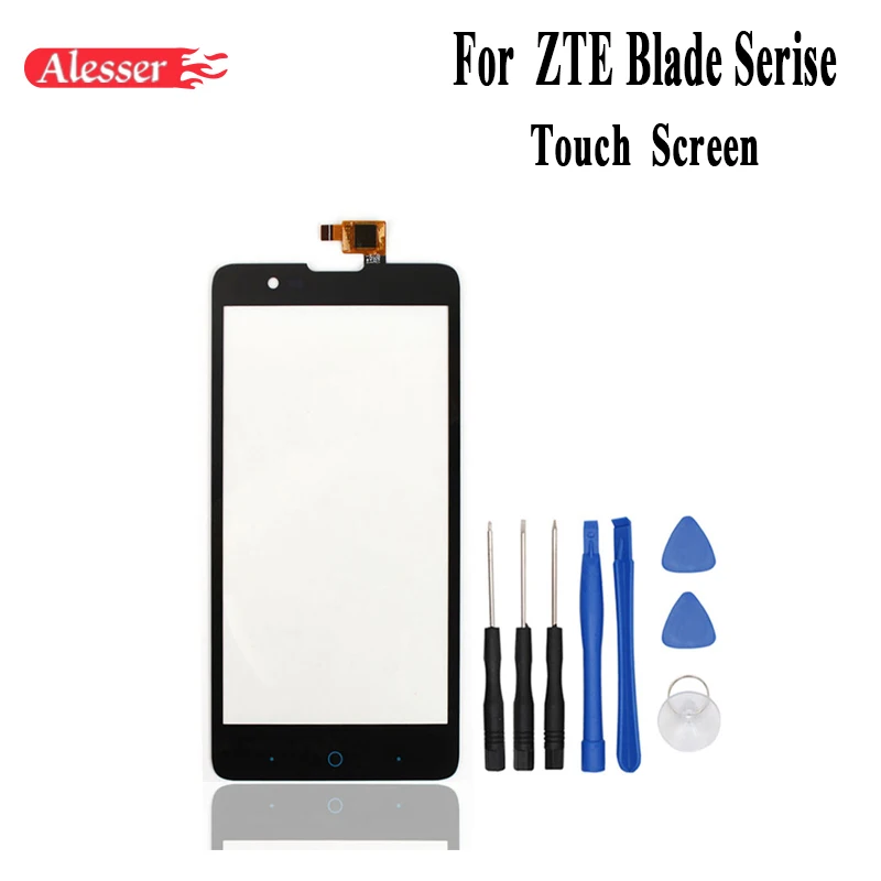 

Alesser For ZTE Blade Leo Q1/blade N5S N5L/Blade HN V993W/Z797 Sensor Touch Screen Perfect Repair Parts Touch Panel+Tools