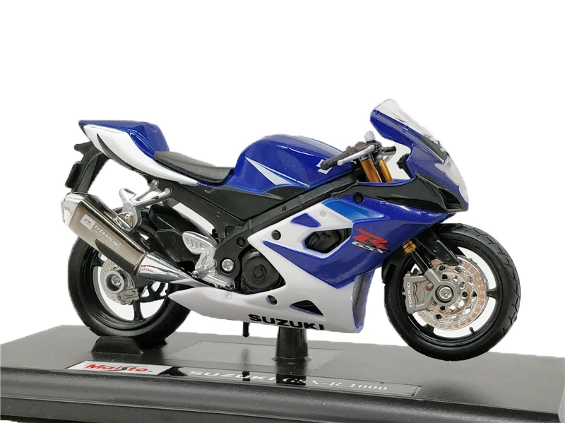 Maisto 1:18 Suzuki GSX-R1000 модель велосипед литья под давлением мотоциклов