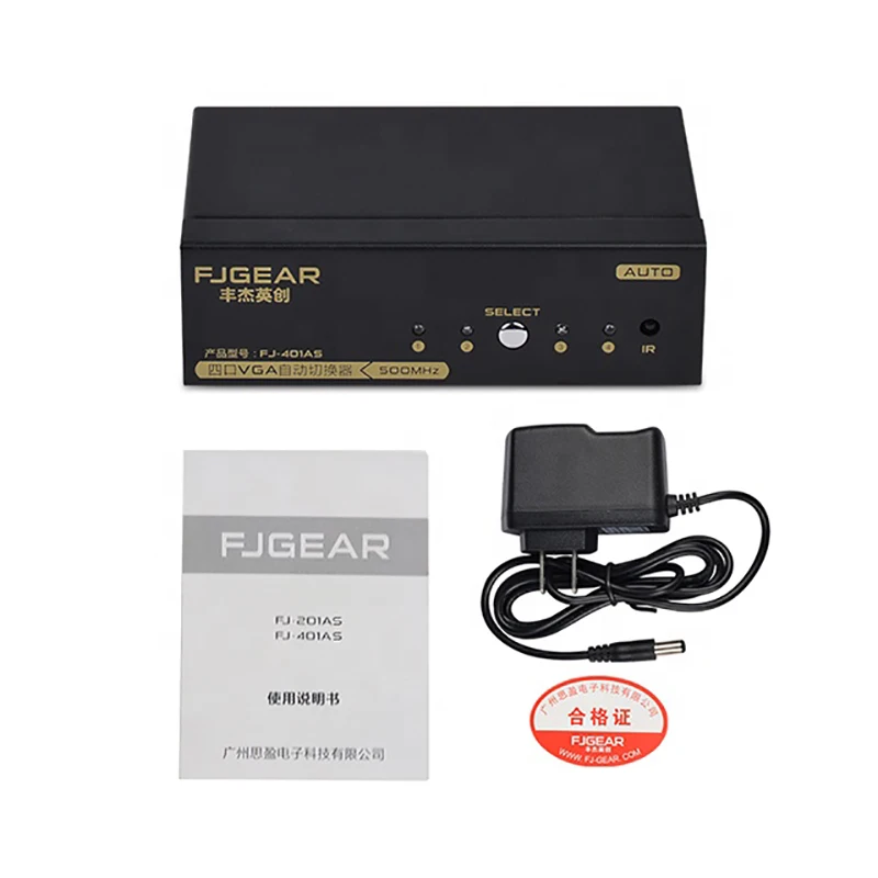VGA smart коммутатор 4 в 1 с пульта дистанционного управления vga компьютера